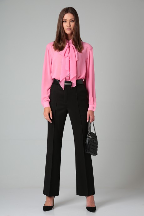 Блузка DOGGI 085 розовый размер 42-46 #4