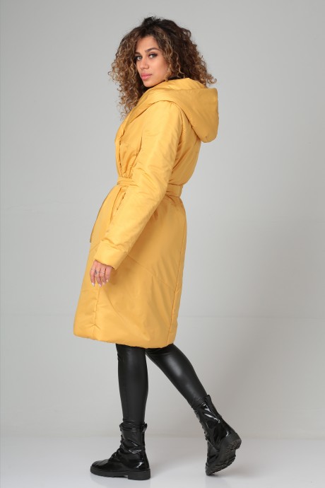 Пальто DOGGI 5016 желтый размер 44-48 #4