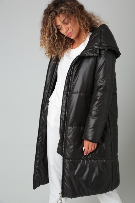 Пальто DOGGI 5012/1 черный размер 44-48 #5