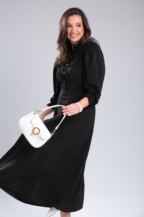 Платье DOGGI 3724/1 черный размер 42-48 #4