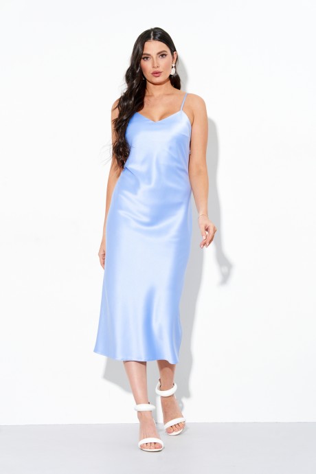 Вечернее платье FOXY FOX 1326 голубой размер 38-60 #3