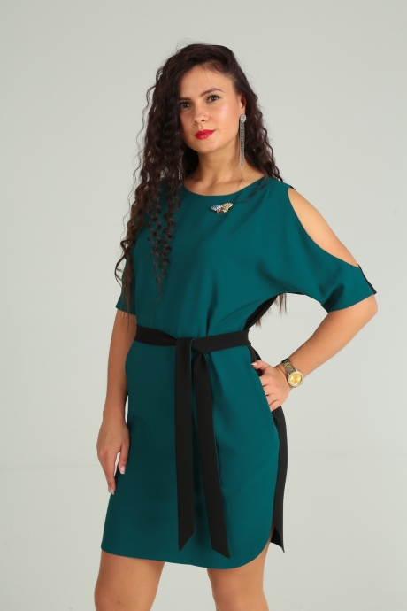 Вечернее платье Sovita 7655 зеленый размер 42-54 #5