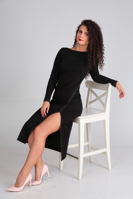 Платье Sovita 2485 черный размер 42-50 #3