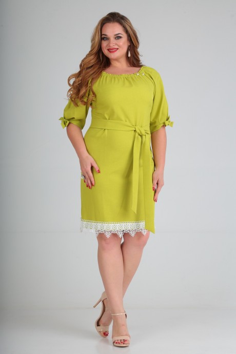 Вечернее платье Sovita 564 оливковый размер 46-58 #2