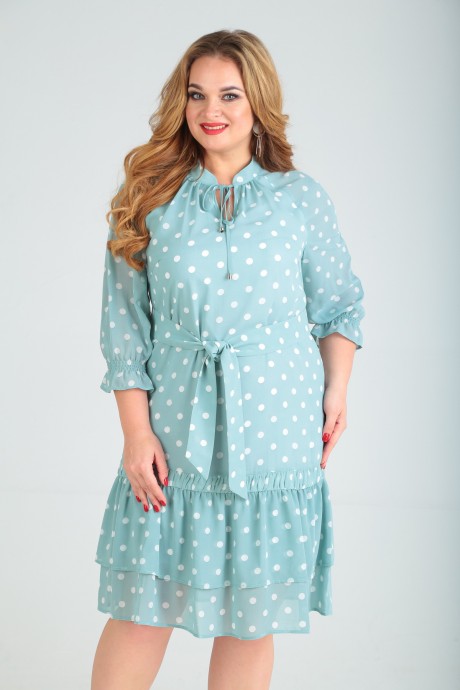 Вечернее платье Sovita 775 мята размер 46-56 #4