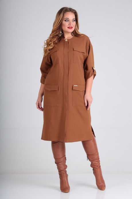 Платье Sovita 5/622 коричневый размер 48-54 #2