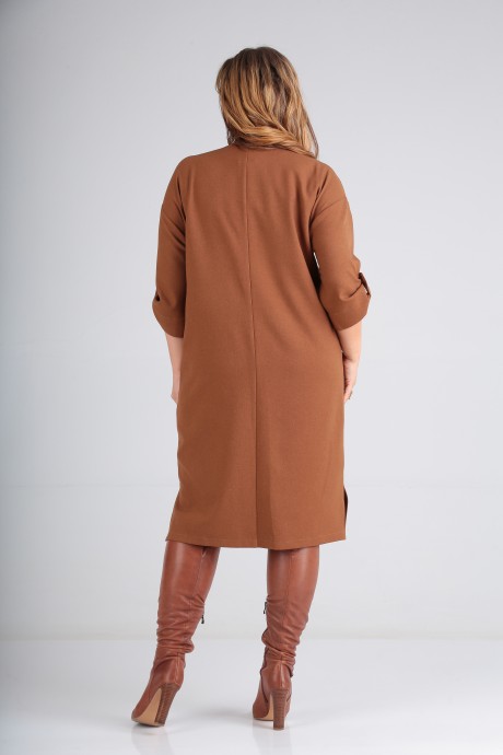 Платье Sovita 5/622 коричневый размер 48-54 #5