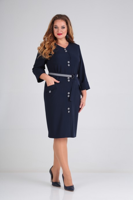 Платье Sovita 5/638 темно-синий размер 48-56 #1