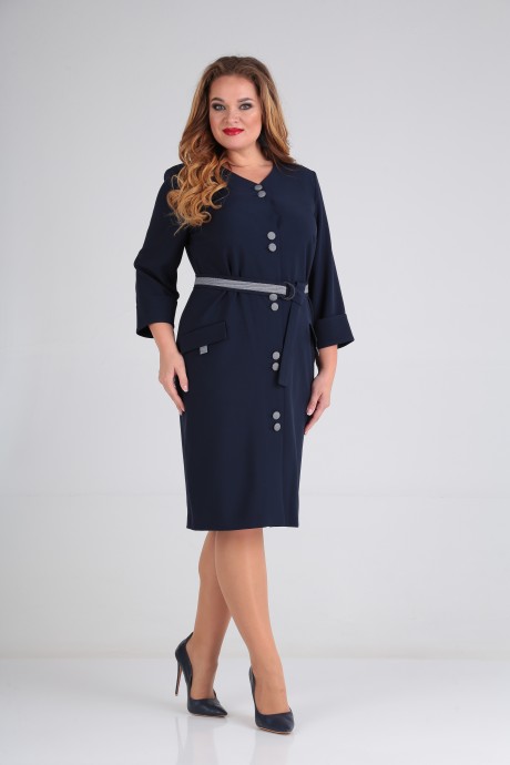 Платье Sovita 5/638 темно-синий размер 48-56 #2