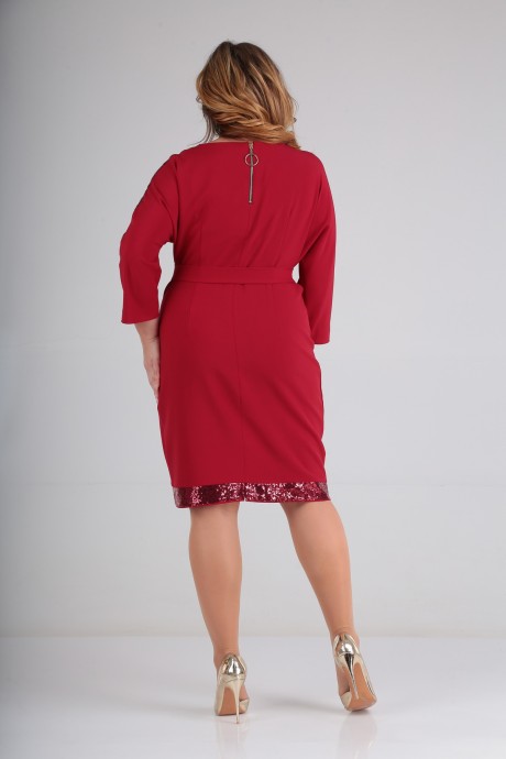 Вечернее платье Sovita 759 красный размер 54-64 #5