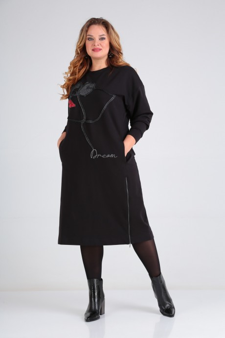 Платье Sovita 2009-М черный размер 52-62 #2