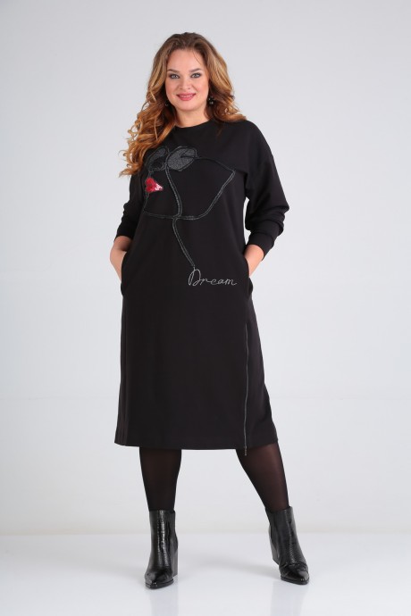 Платье Sovita 2009-М черный размер 52-62 #3
