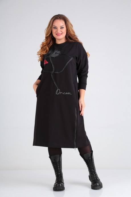 Платье Sovita 2009-М черный размер 52-62 #7