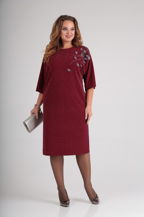 Платье Sovita 2014 марсало размер 54-60 #1