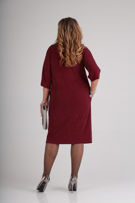 Платье Sovita 2014 марсало размер 54-60 #4