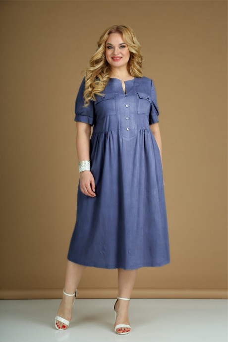 Платье Sovita 2116 джинс размер 50-60 #1
