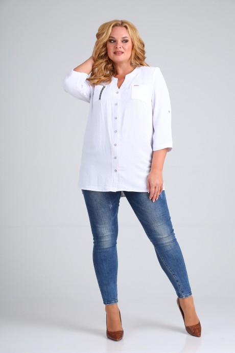 Рубашка Sovita 789 белый размер 50-64 #2