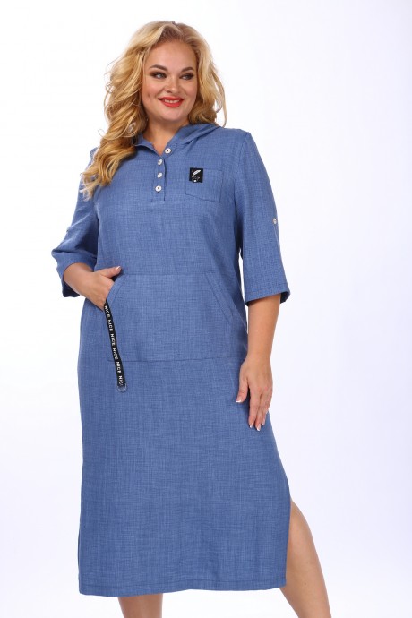 Платье Sovita М-873 Синий размер 52-62 #3