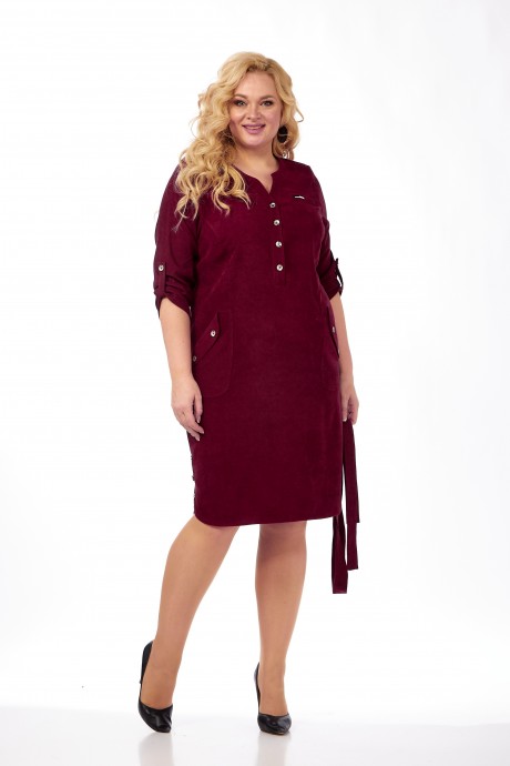 Платье Sovita 917 бордовый размер 52-62 #1