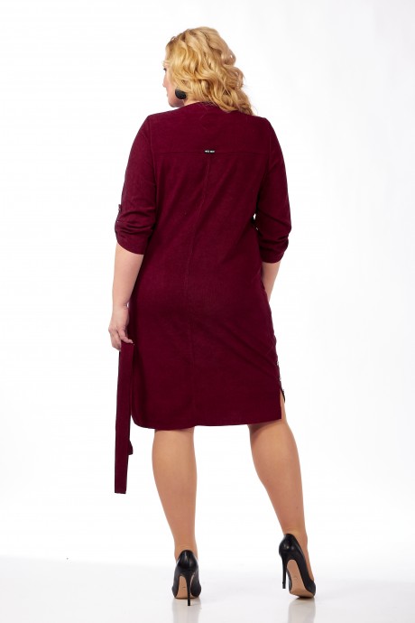 Платье Sovita 917 бордовый размер 52-62 #6