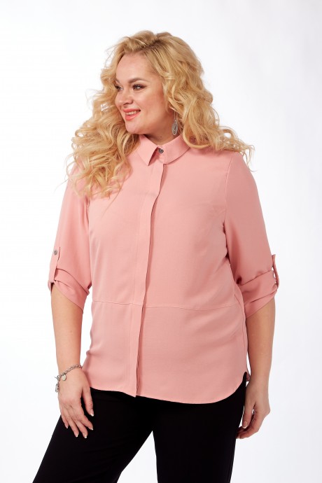 Блузка Sovita 914 розовый размер 52-64 #2