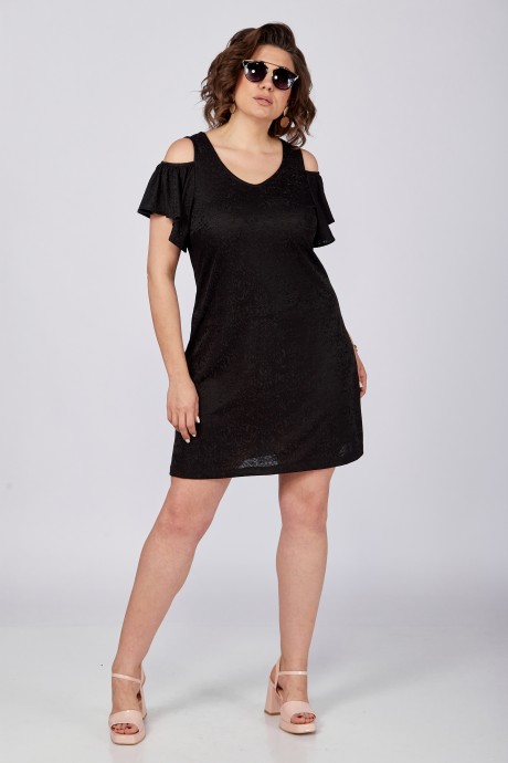 Платье Sovita 1187 черный размер 46-52 #2