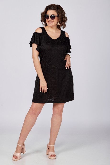 Платье Sovita 1187 черный размер 46-52 #3