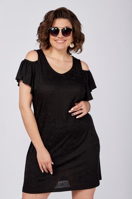 Платье Sovita 1187 черный размер 46-52 #4
