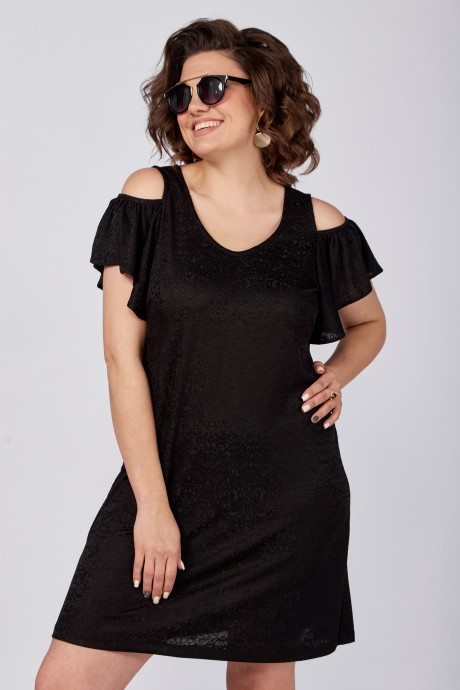Платье Sovita 1187 черный размер 46-52 #5