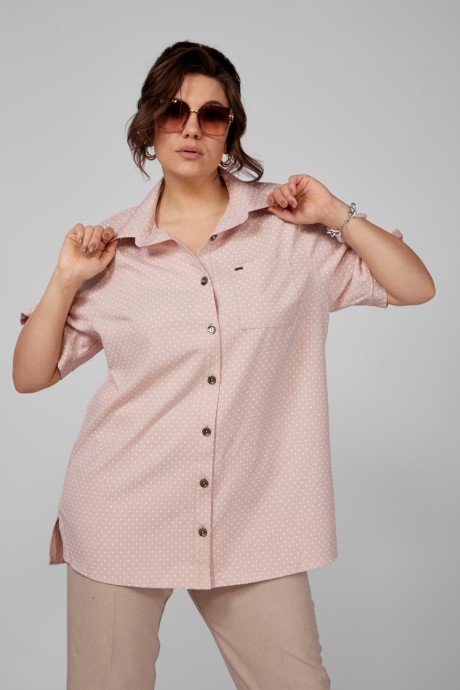 Блузка Sovita М-68/1 розовый размер 58-68 #2