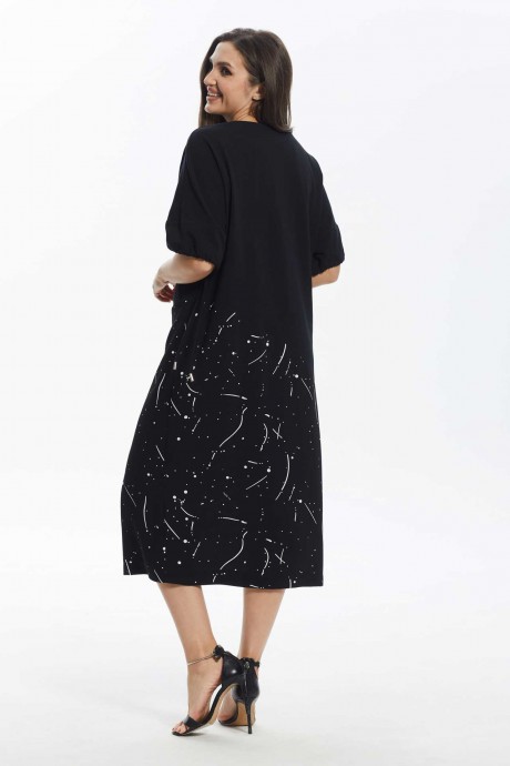 Платье Angelina Design Studio 886 черный размер 48-58 #3