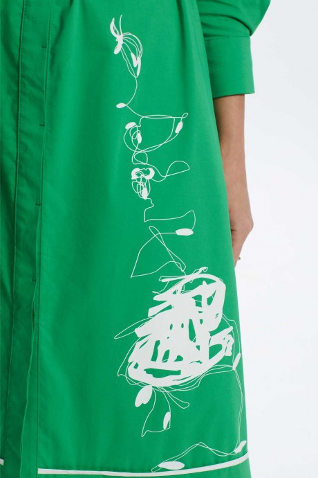 Платье Angelina Design Studio 888 зелень размер 48-54 #4