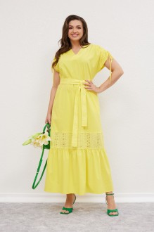 Платье Angelina Design Studio А950 желтый #1
