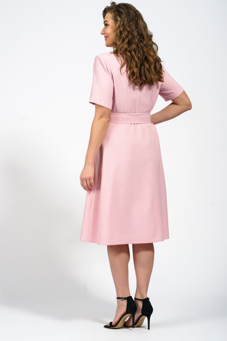 Платье Белтрикотаж 4348 розовый размер 46-54 #6