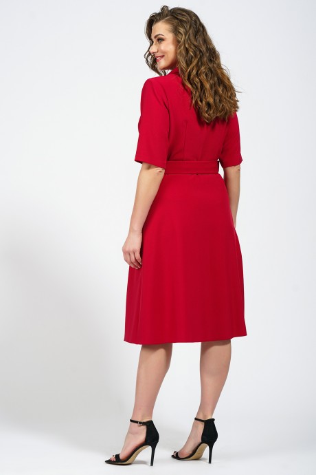 Платье Белтрикотаж 4348 красный размер 46-54 #5