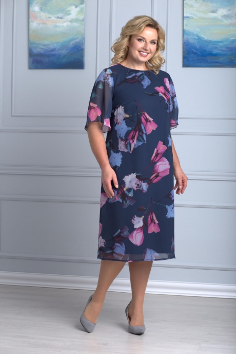 Anelli 677 фиолетовые цветы #1