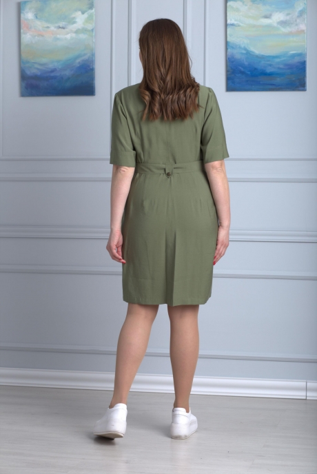 Платье Anelli 657 зеленый размер 46-62 #3