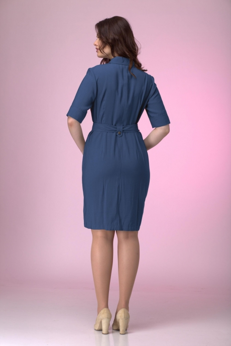 Платье Anelli 657 синий размер 46-58 #3