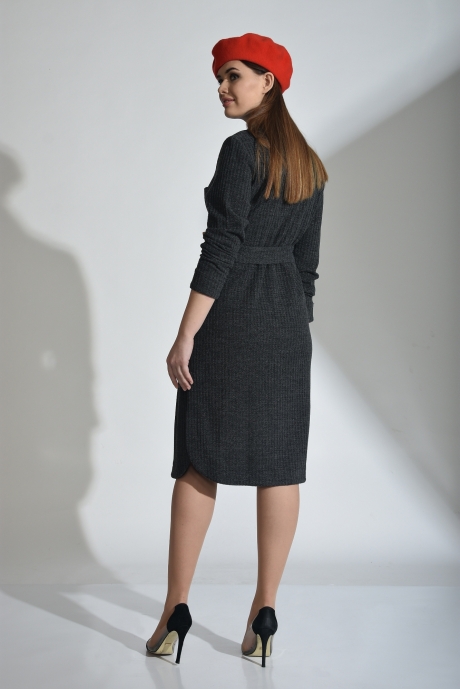 Платье Anelli 454 темно-серые тона размер 42-50 #2