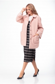 Пальто Anelli 769 розовый #1