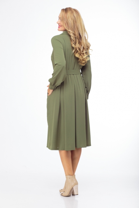Платье Anelli 791 зеленый размер 44-52 #3