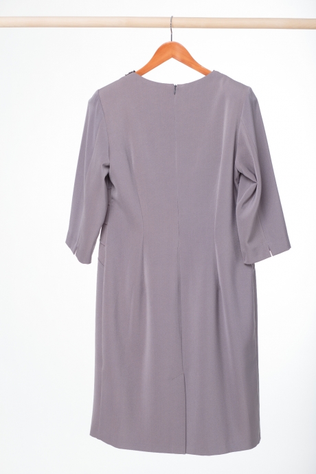 Вечернее платье Anelli 206 серый размер 48-56 #7