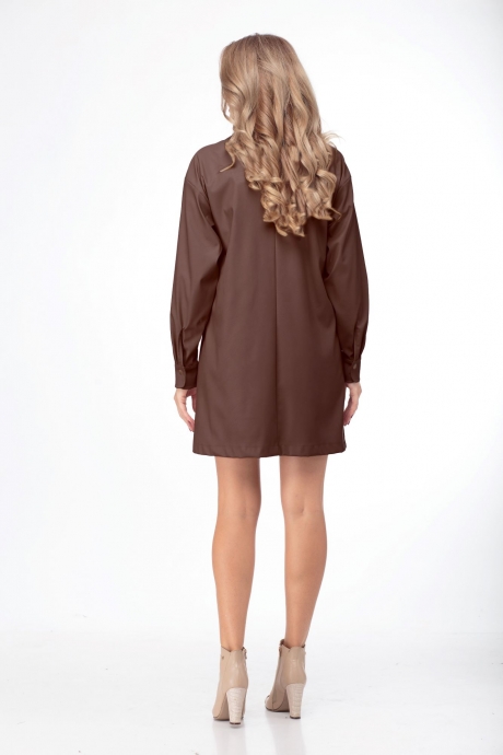 Платье Anelli 800 коричневый размер 42-48 #2