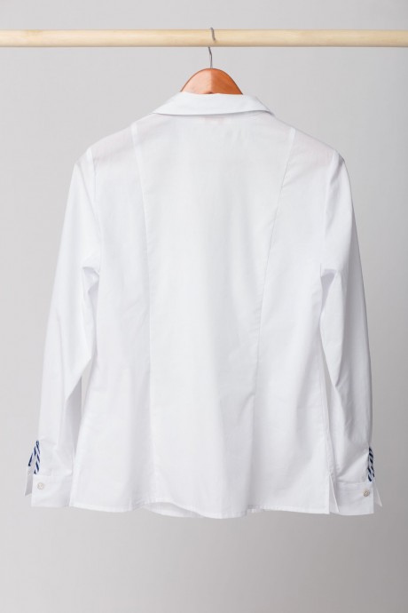 Блузка Anelli 523 белый размер 50-60 #7
