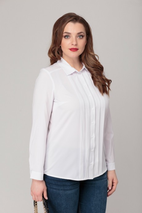 Рубашка Anelli 408 молочный размер 48-58 #4