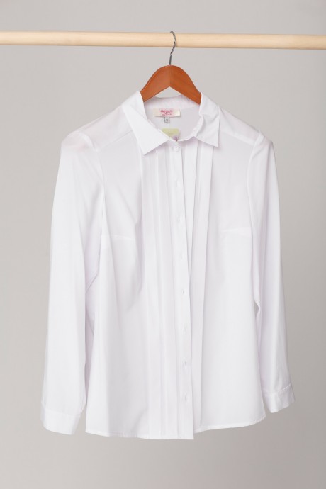 Рубашка Anelli 408 молочный размер 48-58 #9
