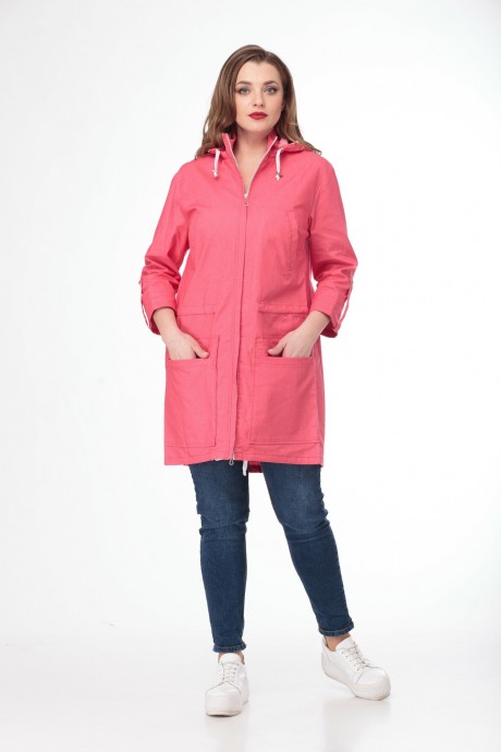 Куртка Anelli 272 розовый размер 44-54 #1