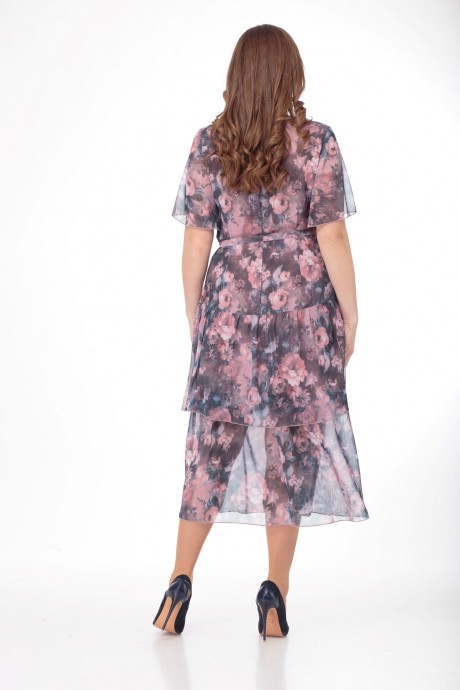 Вечернее платье Anelli 701 ежевика размер 50-56 #4