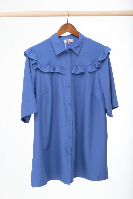 Рубашка Anelli 480 синий размер 50-58 #8