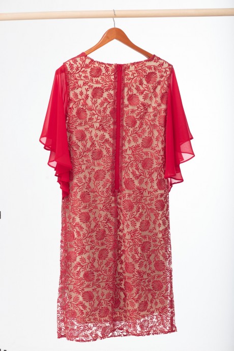 Вечернее платье Anelli 347 красный размер 54-60 #6